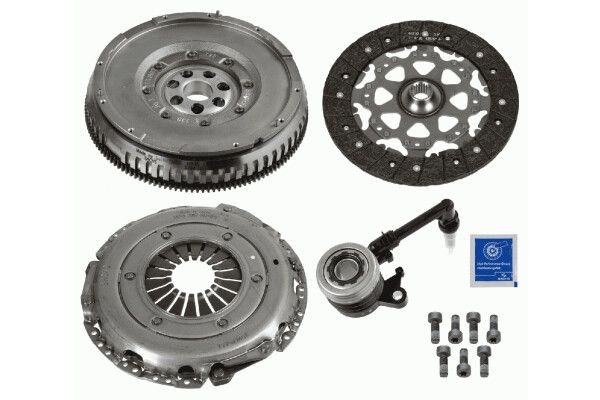 SPRZĘGŁO KPL. RENAULT MEGANE/SCENIC 1,9 DCI 03- DMF Sachs 2290601097
