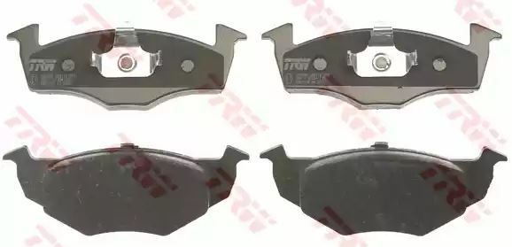 Klocki hamulcowe przód POLO 94-01 LUPO FABIA 1,2 TARCZA 239MM bez czujnika TRW GDB1274