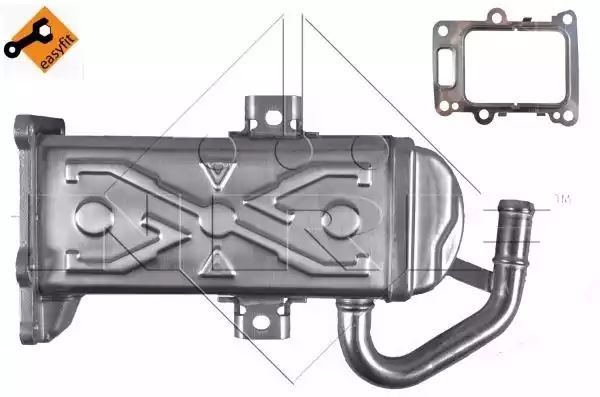CHŁODNICA ZAWORU EGR VW 1,6TDI-2,0TDI (SAMA CHŁODNICA) NRF 48113