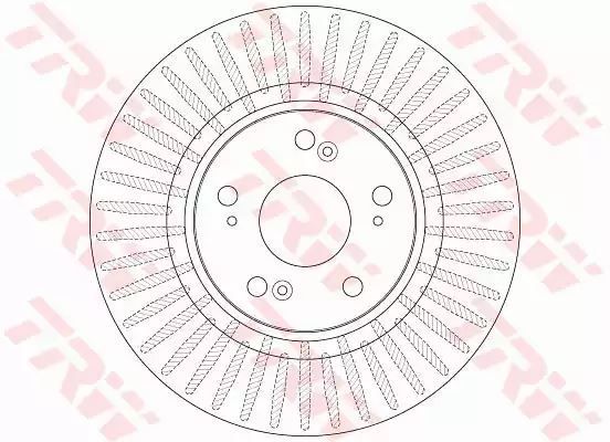 Tarcza hamulcowa przód Honda ACCORSAD 08- TRW DF6432S