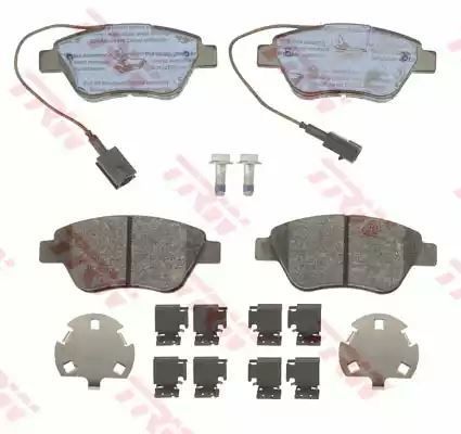 Klocki hamulcowe przód Fiat STILO 1,2 1,6 16V 01- IDEA z czujnikiem TRW GDB1891
