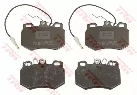 Klocki hamulcowe przód Peugeot 205 309 1,1-1,9 83-98 TRW GDB808