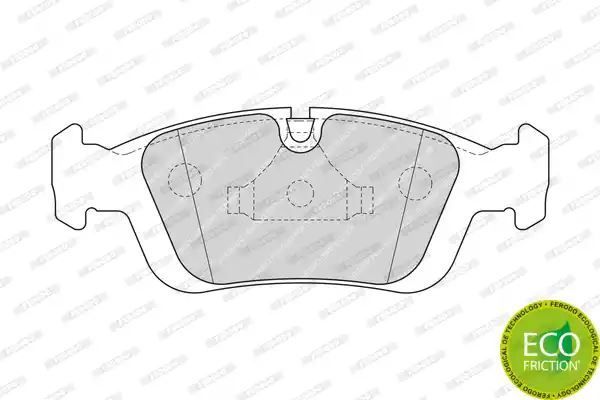 Klocki hamulcowe przód BMW E46 98- E36 90- E85 Z4 03- Ferodo FDB1300