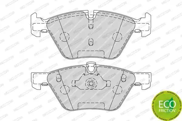 Klocki hamulcowe przód BMW E60 61 03- 520-525 Ferodo FDB1773