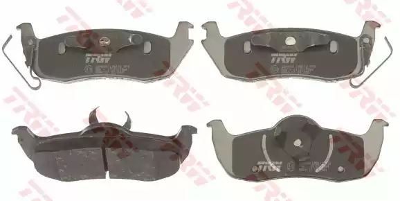 Klocki hamulcowe tył Jeep GRAND CHEROKEE 05- COMMANDER TRW GDB4137