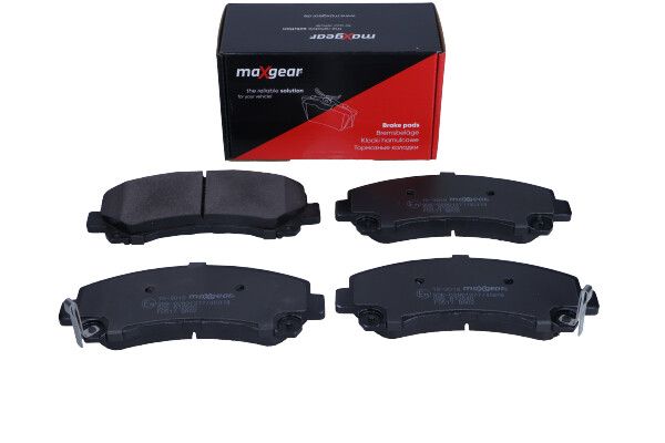 KLOCKI HAMULCOWE PRZÓD ISUZU D-MAX 08- MaXgear 19-3019