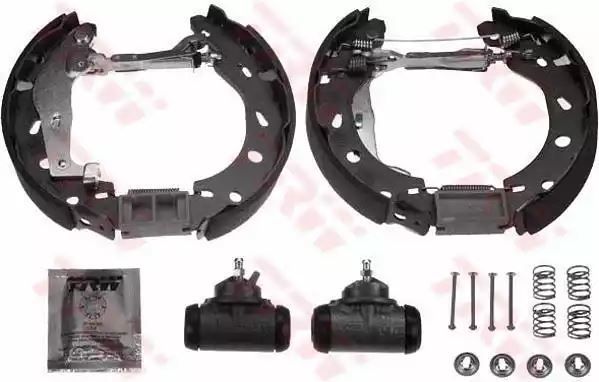ZESTAW SZCZĘK HAM. SMART CABRIO/CITY-COUPE/FORTWO 0,6-1,0 00- KPL. Z CYLINDERKAMI TRW GSK1558