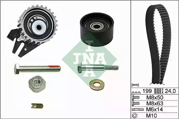 ZESTAW ROZRZĄDU OPEL 1,9CDTI 04- 199Z ASTRA H/ INA 530056210