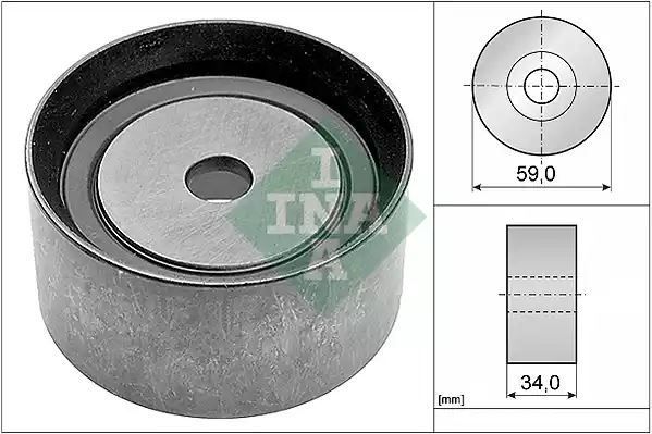 ROLKA PASKA ROZRZĄDU VW V6 3,0 INA 532058610