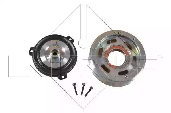 SPRZĘGŁO KOMPRESORA KLIMATYZACJI SANDEN PXE16 6PK/110MM 12V VW GOLF  04- NRF 380043