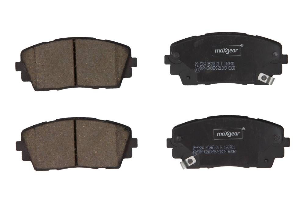 KLOCKI HAMULCOWE PRZÓD KIA PICANTO 11- MaXgear 19-2924