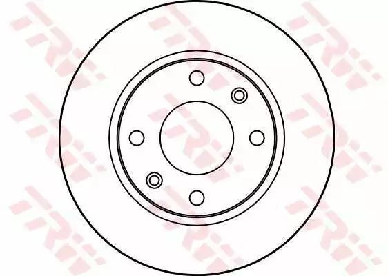 Tarcza hamulcowa przód Citroen XSARA 2 TRW DF2815