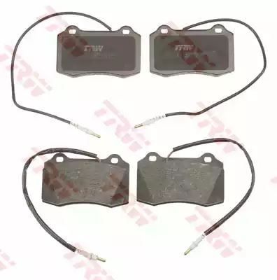Klocki hamulcowe przód Peugeot 406 97- TRW GDB1359