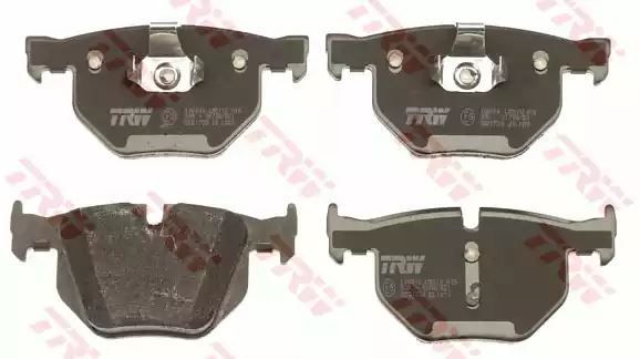 Klocki hamulcowe tył BMW X5 X6 2,0-3,0 07- 122x58,2 59,2x17  ATE TRW GDB1730