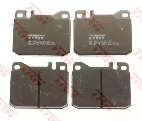 Klocki hamulcowe przód Mercedes W123 76-79 TRW GDB242