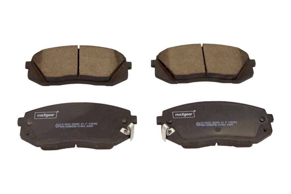 KLOCKI HAMULCOWE PRZÓD HYUNDAI I40 IX35 TUCSON 1,6-2,0 GDI 10- MaXgear 19-3023