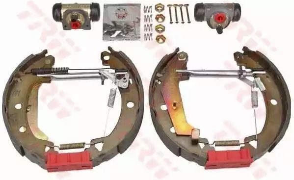 ZESTAW SZCZĘK HAM. FIAT T. BRAVA/BRAVO/MAREA 1,4-1,8/1,9 D 95-02 KPL. Z CYLINDERKAMI TRW GSK1736