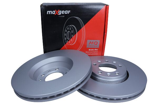 TARCZA HAMULCOWA PRZÓD FIAT SCUDO JUMPY C5 08- Z POWŁOKĄ ANTYKOROZYJNĄ MaXgear 19-1877MAX