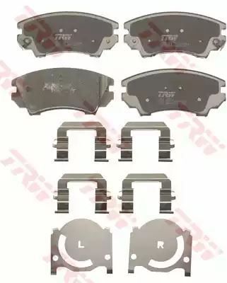 Klocki hamulcowe przód Opel INSIGNIA 08- 2,0CDTI TURBO ZAFIRA C 11- TRW GDB1783