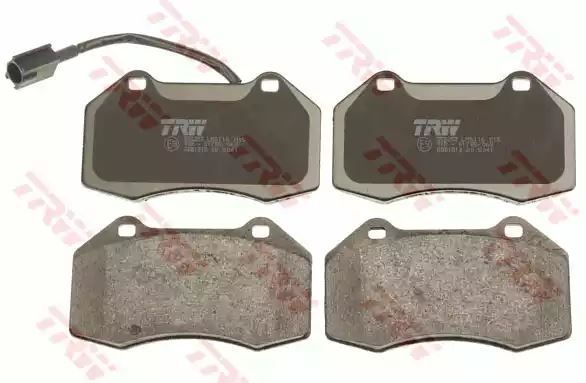 Klocki hamulcowe przód Fiat GRANDE PUNTO 05- ABARTH TRW GDB1812