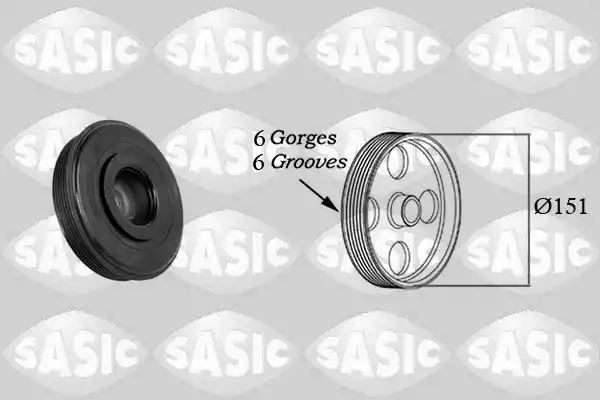 Koło pasowe wału korbowego Renault LAGUNA II VEL SATIS TRAFIC II SASIC 2154020