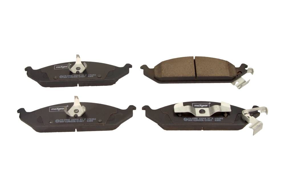 KLOCKI HAMULCOWE PRZÓD CHRYSLER STRATU MaXgear 19-2948