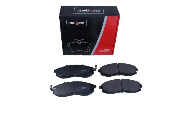 KLOCKI HAMULCOWE PRZÓD MITSUBISHI L200 2,5 TD 4WD 01-07 MaXgear 19-3125