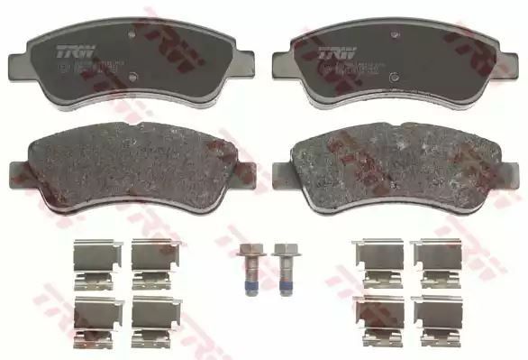 Klocki hamulcowe przód Citroen BERLINGO C2 C3 DS3 XSARA 206 207 208 307 TRW GDB1677