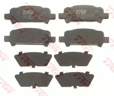 Klocki hamulcowe tył Subaru FORESTER IMPREZA 97- TRW GDB3223