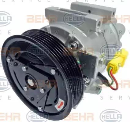 KOMPRESOR KLIMATYZACJI PEUGEOT EXPERT 2.0D 10/2006- Hella 8FK351334691