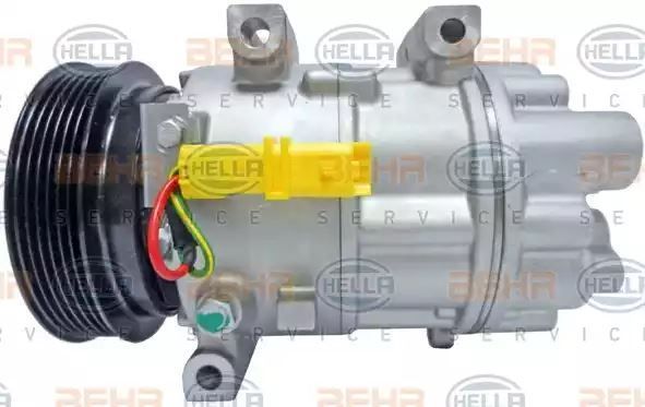 KOMPRESOR KLIMATYZACJI PEUGEOT EXPERT 2.0D 10/2006- Hella 8FK351334691