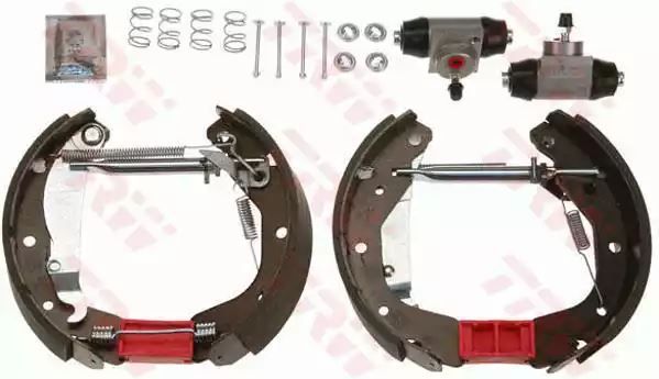 ZESTAW SZCZĘK HAM. OPEL ASTRA/COMBO/CORSA/VECTRA 91- KPL. Z CYLINDERKAMI TRW GSK1624