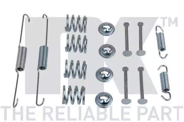 Sprężyny szczęk hamulcowych Toyota T.YARIS 05- NK Autoparts 79450879