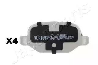 KLOCKI HAM. ALFA T. 147/156/GT 00- Japan Parts PP0003AF