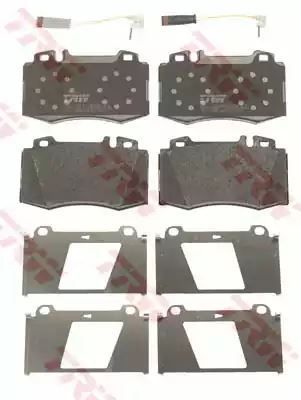 Klocki hamulcowe przód Mercedes W163 280-600 TRW GDB1543