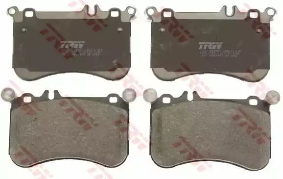Klocki hamulcowe przód Mercedes C218 W212 W221 C216 4,7 11- 153,7x92,5x18 TRW GDB1972