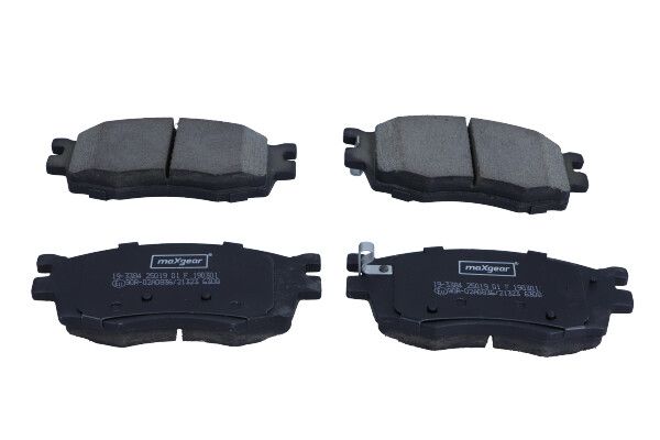 KLOCKI HAMULCOWE PRZÓD HYUNDAI I20 08- Z ESP MaXgear 19-3384