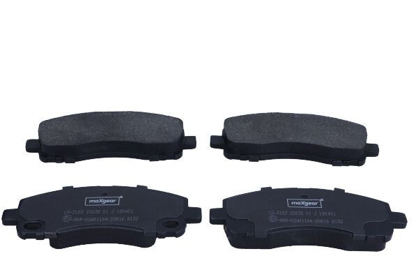 KLOCKI HAMULCOWE TYŁ MITSUBISHI CANTER 04.06- MaXgear 19-3169