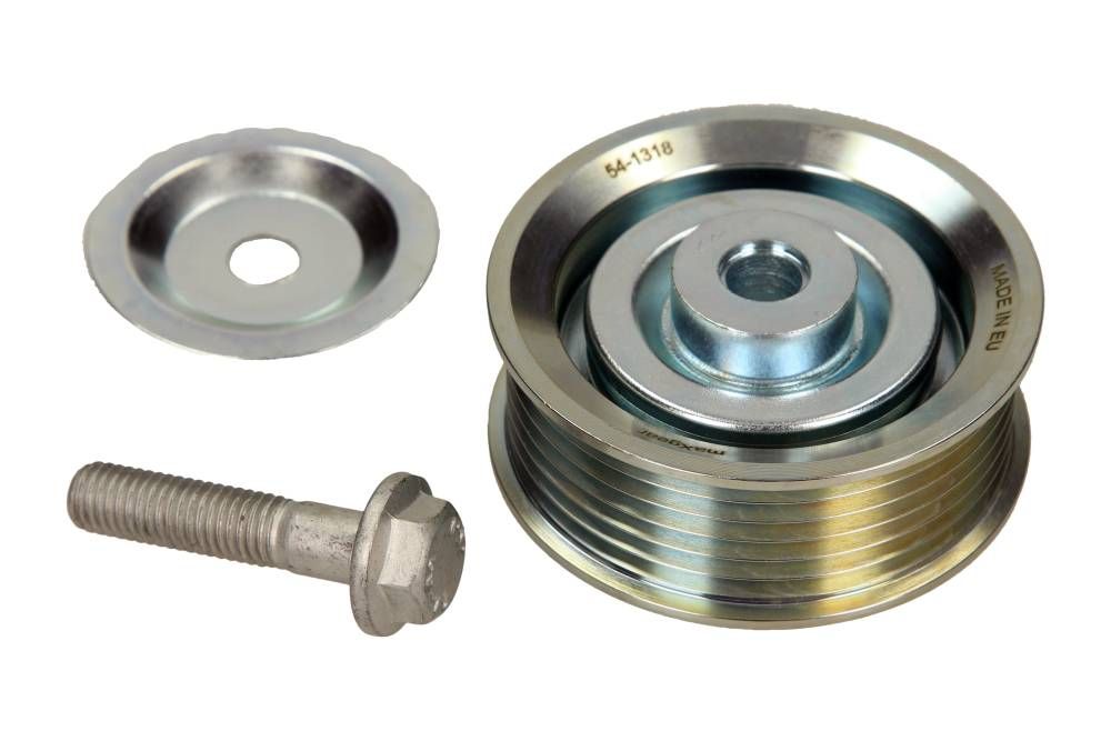 ROLKA PASKA WIELOROWKOWEGO HYUNDAI I30 IX35 SANTA FE III 2,0 CRDI 07- METALOWA MaXgear 54-1318