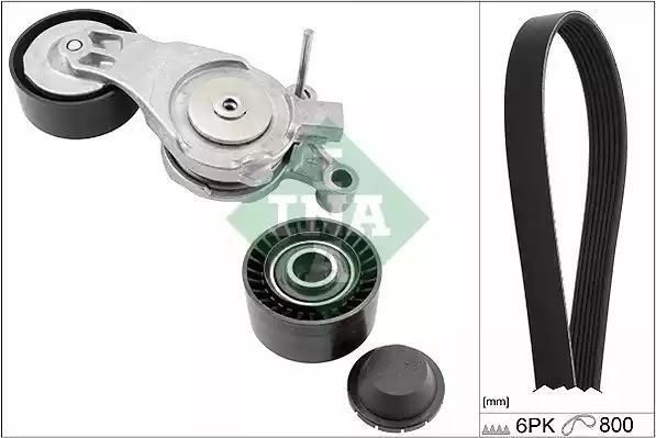 ZESTAW PASKA WIELOROWK. FORD 1,6TDCI INA 529021310