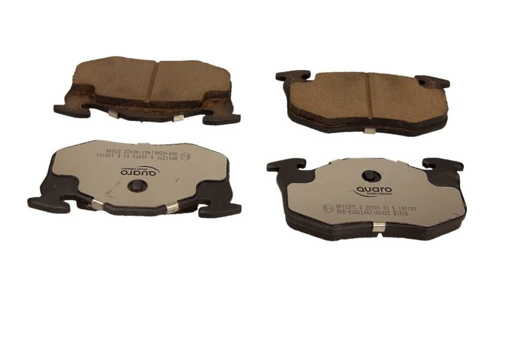 KLOCKI HAM. RENAULT T. MEGANE/CLIO/19/ZX/XSARA/206/306 QUARO SILVER CERAMIC QUARO QP0137C