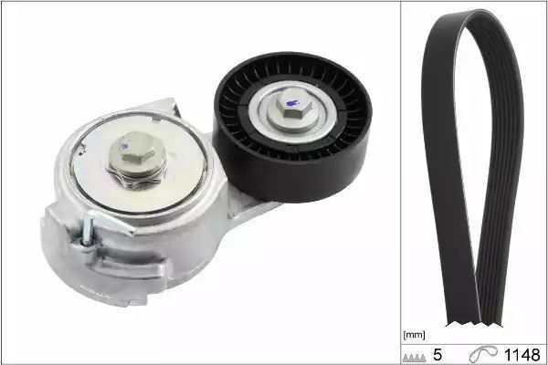 ZESTAW PASKA WIELOROWK. ALFA ROMEO/FIAT/FORD/LANCIA/OPEL INA 529001310