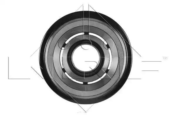 SPRZĘGŁO KOMPRESORA KLIMATYZACJI DENSO 7SB16C 6PK/120MM 12V MERCEDES C (W202)  94- NRF 380006
