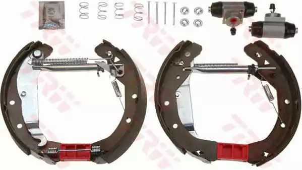 ZESTAW SZCZĘK HAM. OPEL ASTRA/VECTRA 1,4-2,0 DI 94-05 KPL. Z CYLINDERKAMI TRW GSK1687