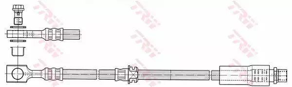 PRZEWÓD HAM. ELAST. OPEL P. ASTRA/ZAFIRA 2,0 05-10 LE/PR TRW PHD674