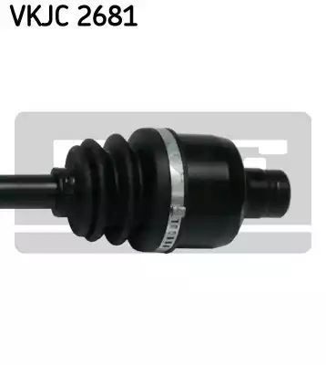 PÓŁOŚ RENAULT FUEGO LE PR 684MM SKF VKJC2681