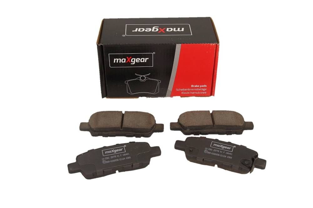 KLOCKI HAMULCOWE TYŁ NISSAN JUKE 10- MaXgear 19-3381
