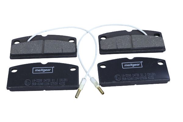 KLOCKI HAMULCOWE PRZÓD AIXAM 400 500 721 NOVA MaXgear 19-3399
