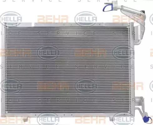 SKRAPLACZ KLIMATYZACJI FORD B-MAX 1.0 12-/FIESTA VI 1.0 13- Hella 8FC351001581