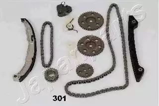 ZESTAW ŁAŃCUCHA ROZRZĄDU MAZDA 6 2,3 Japan Parts KDK301